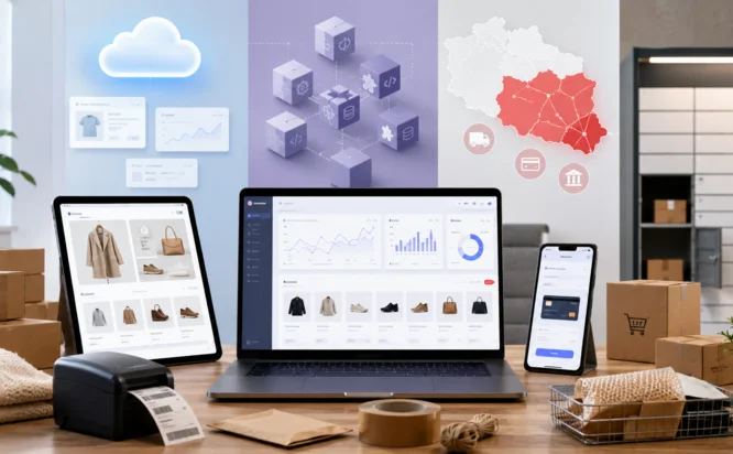 Porównanie platform e-commerce Shopify, WooCommerce i Shoper